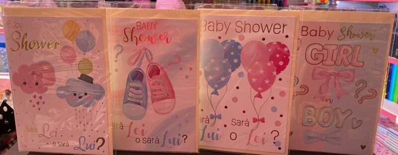 BIGLIETTI BABY SHOWER